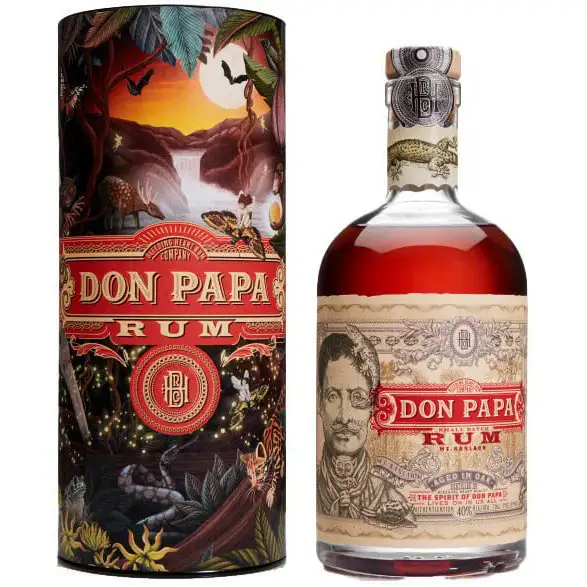 Bottle of Don Papa Rum