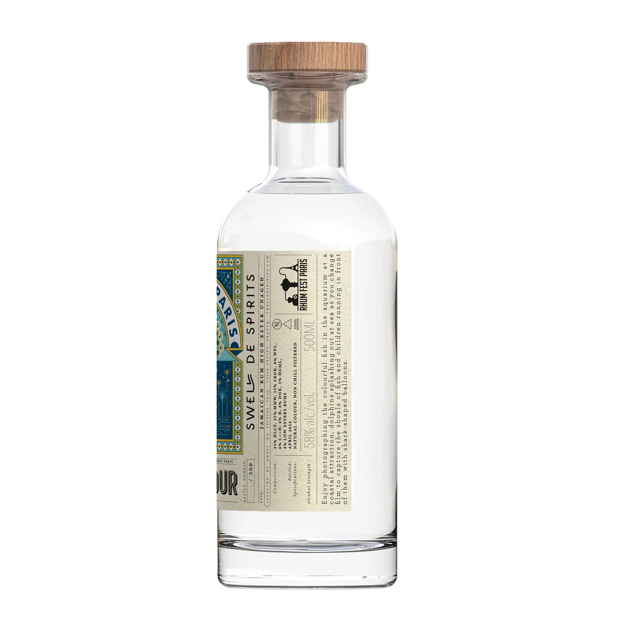 Hochauflösendes Bild der Flasche