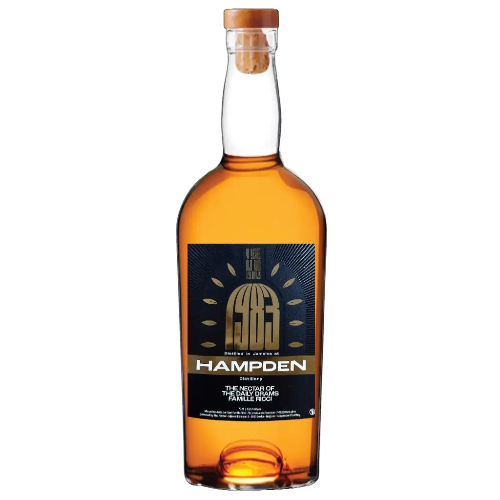 Image of the front of the bottle of the rumHampden 1983 (The Nectar Of The Daily Drams)