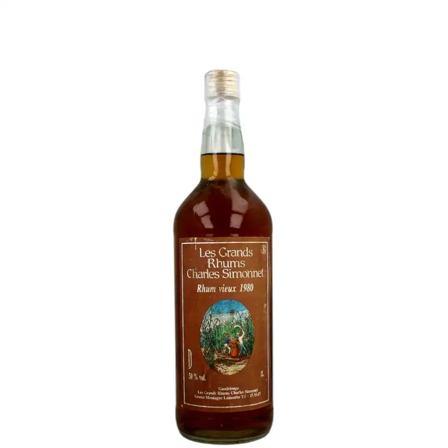 Image of the front of the bottle of the rumLes Grands Rhums Charles Simonnet Rhum Vieux