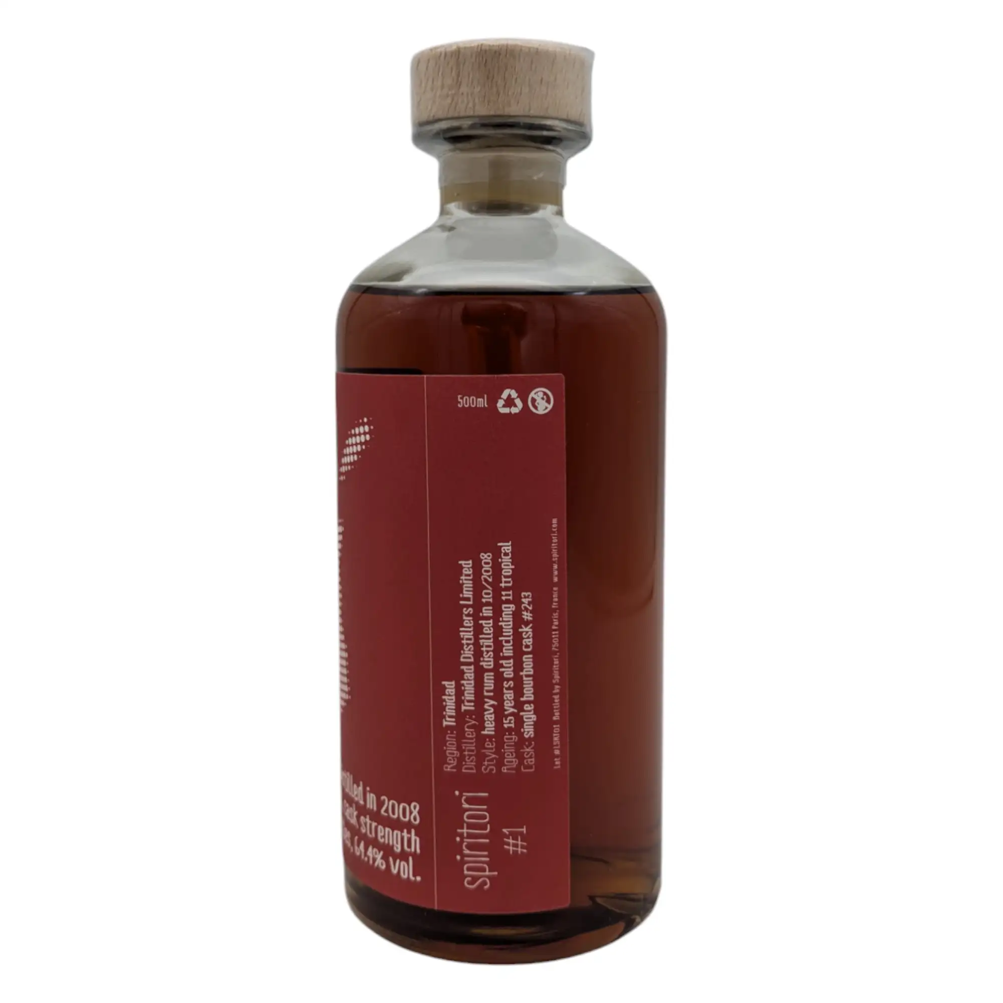 High resolution image of the bottle
