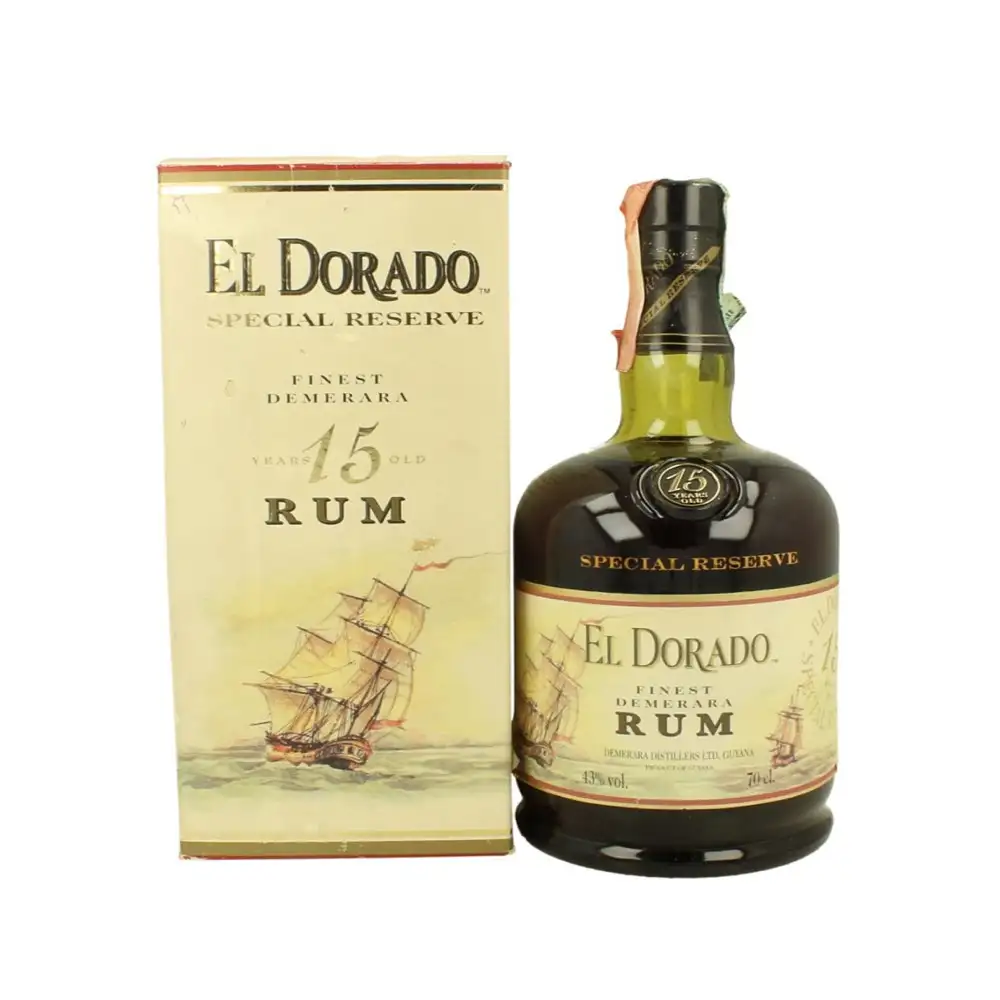 rhum el dorado demerara special reserve 15y cl.70 astucciato