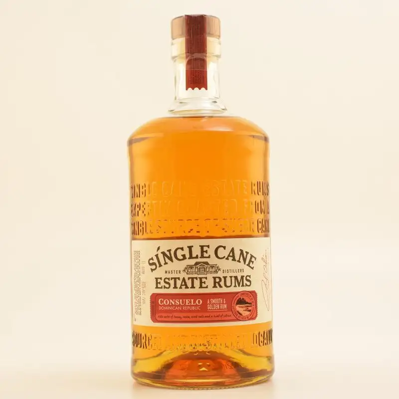 Image of the front of the bottle of the rum Single Cane Estate Rums