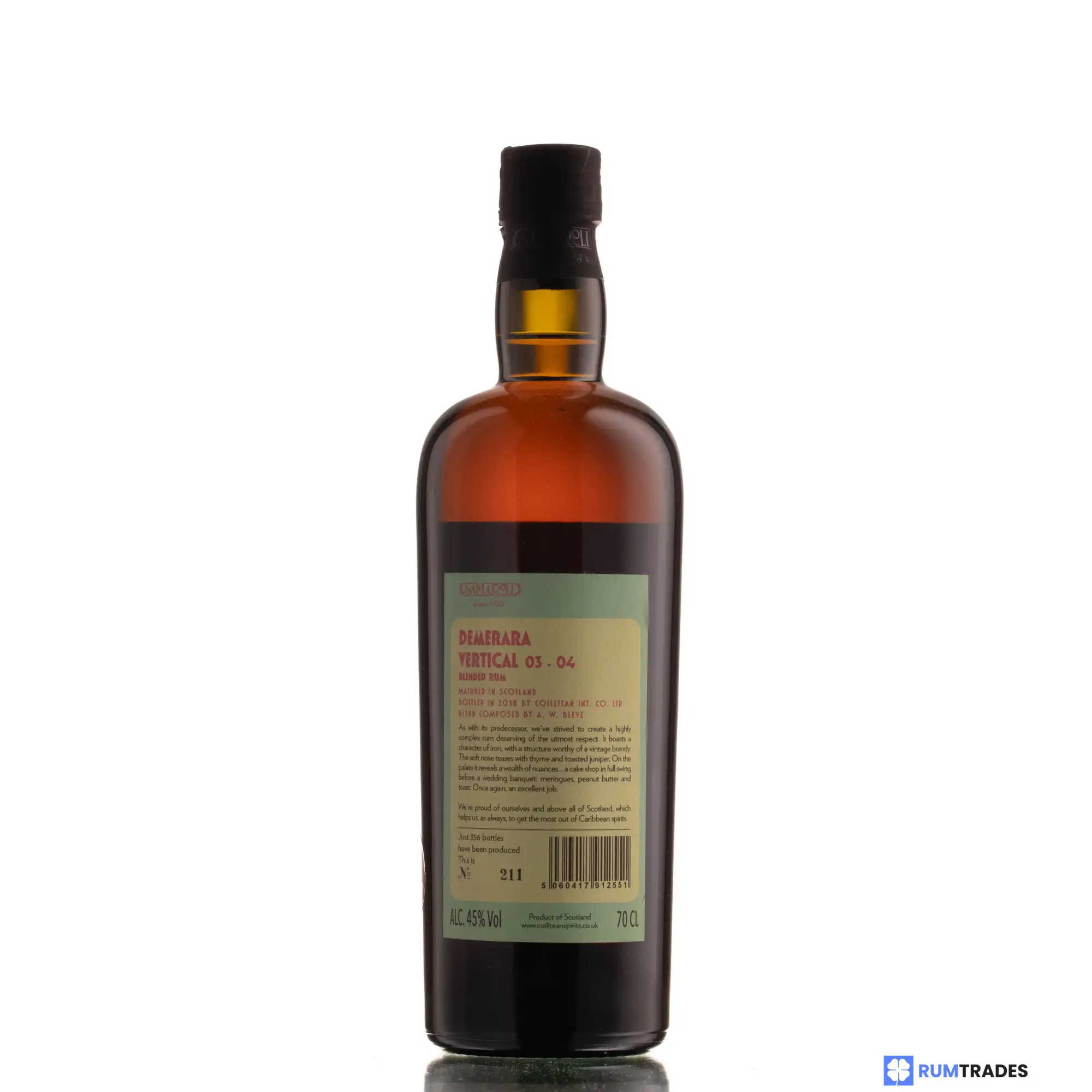 High resolution image of the bottle