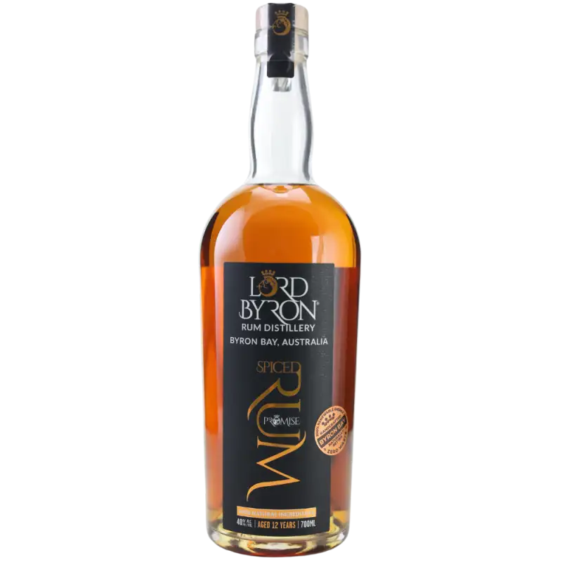 Image of the front of the bottle of the rumSpiced Rum Promise