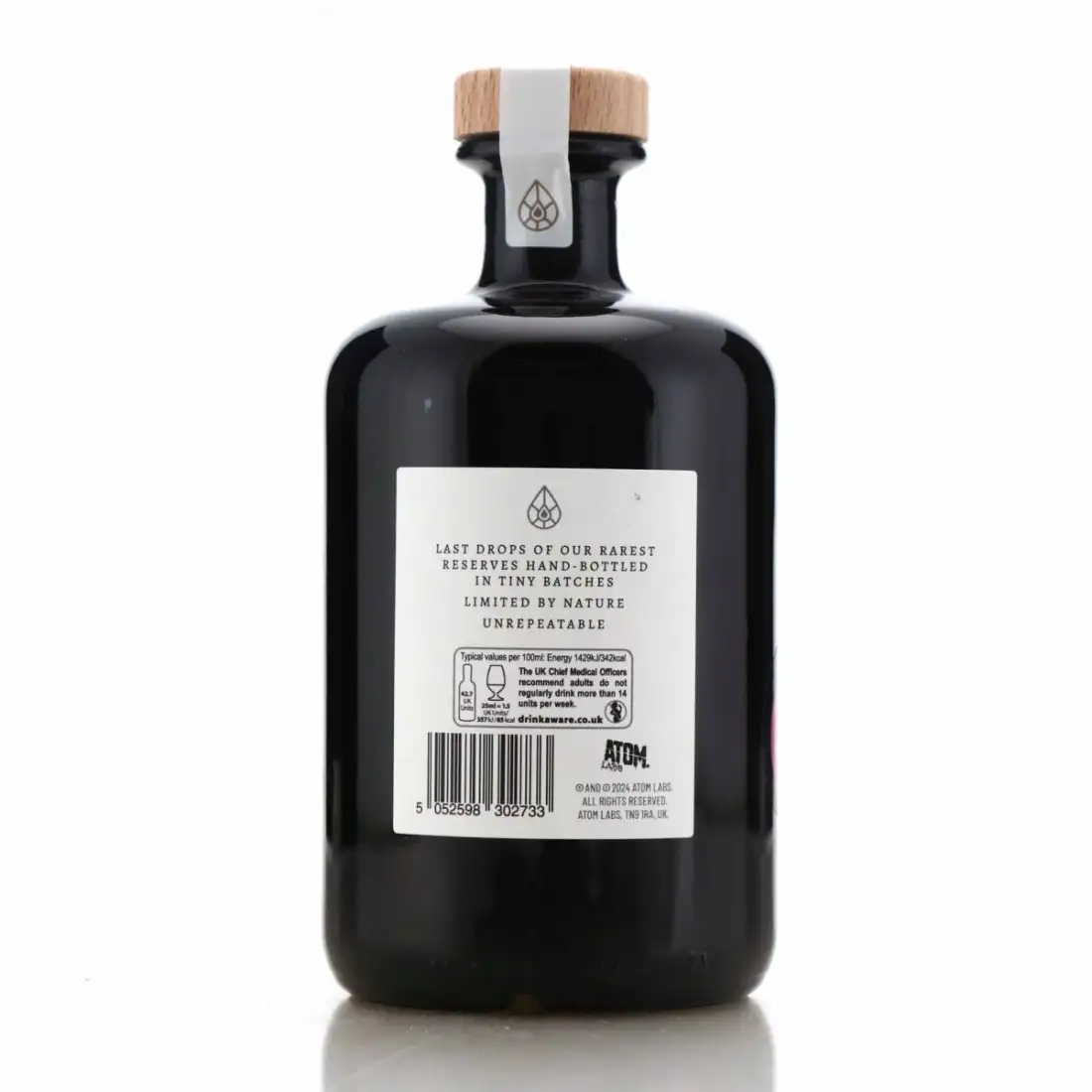 High resolution image of the bottle