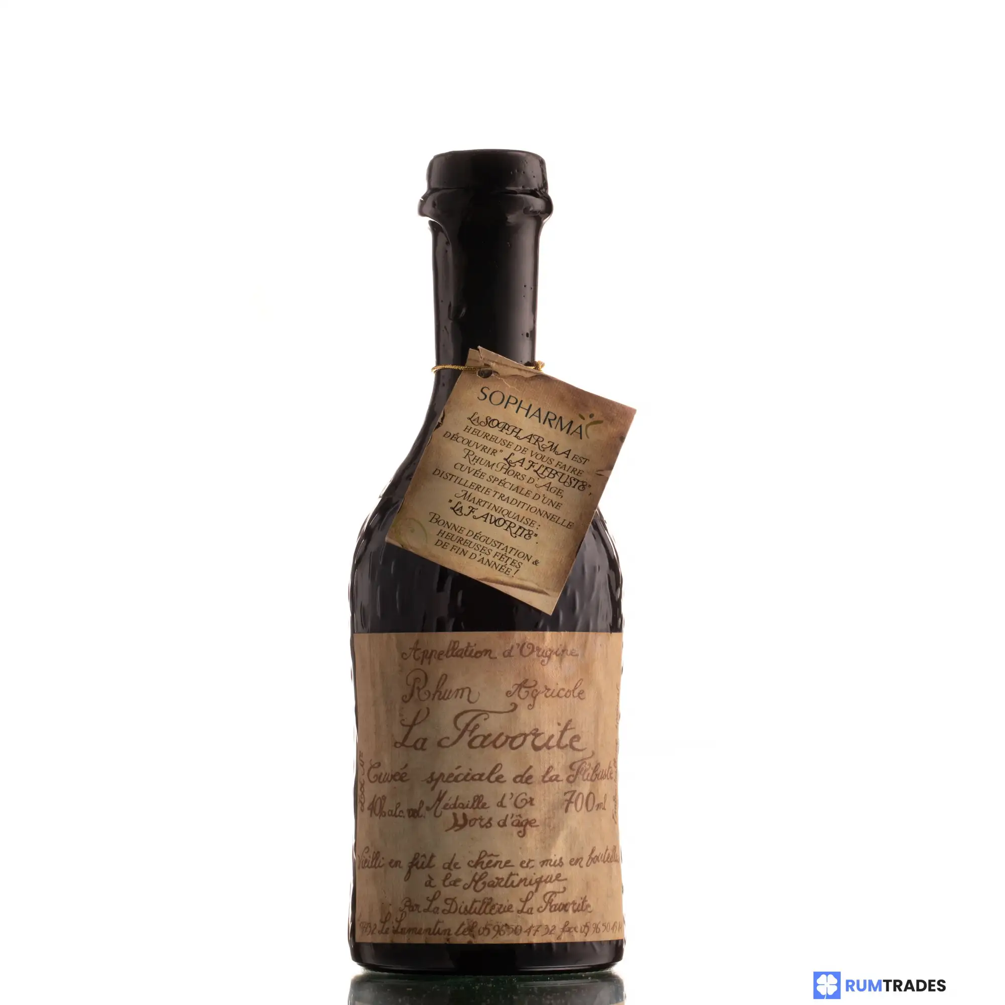 Hochauflösendes Bild der Flasche