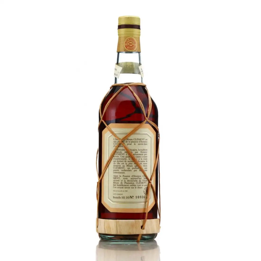 High resolution image of the bottle