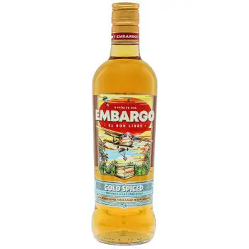 Bottle of Embargo El Ron Libre (Gold Spiced)