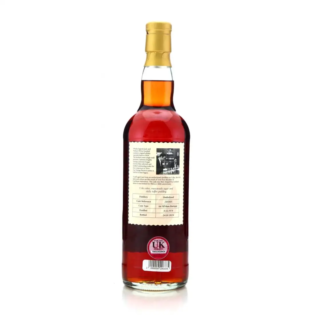 High resolution image of the bottle