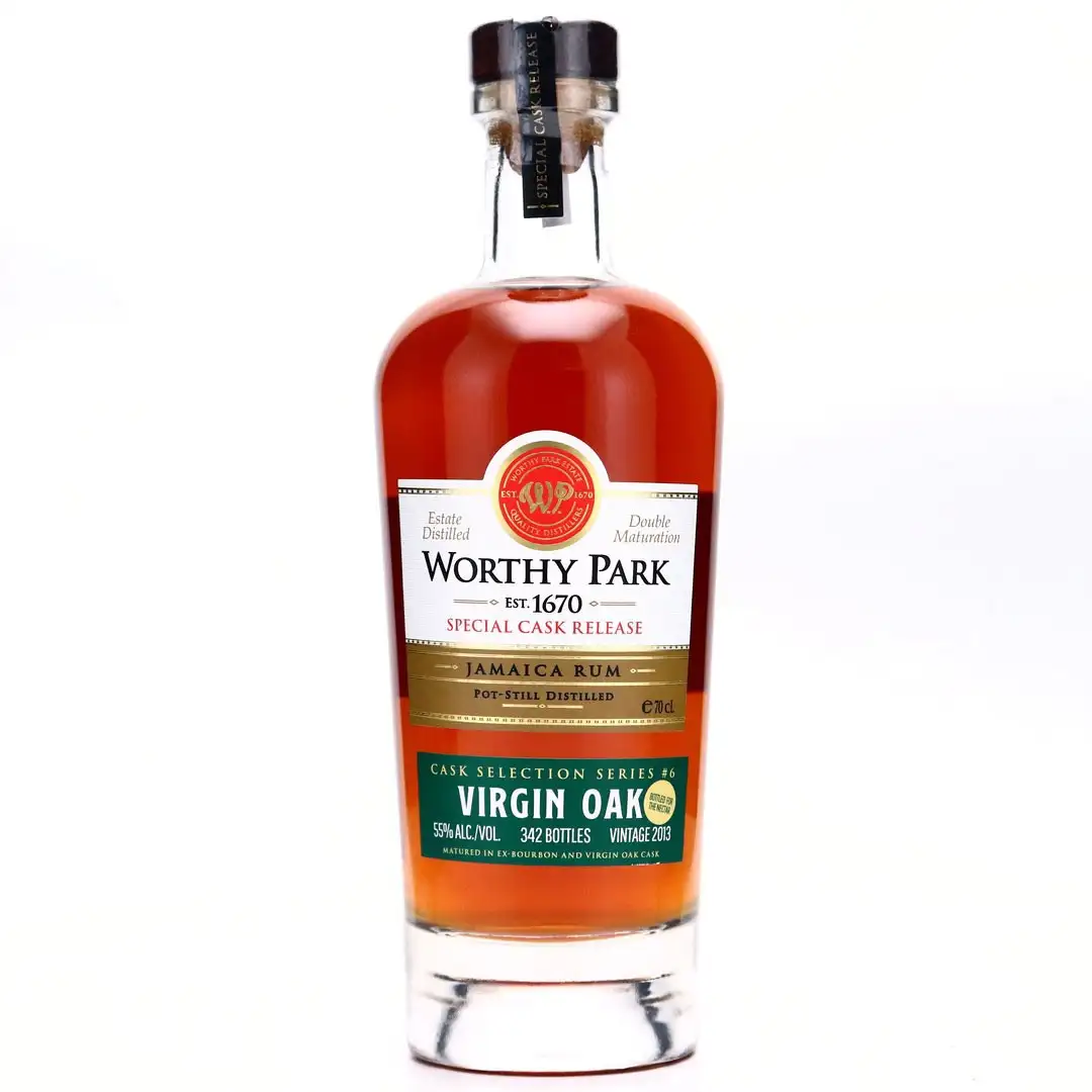 Image of the front of the bottle of the rum Special Cask Release #6 Virgin Oak (The Nectar)