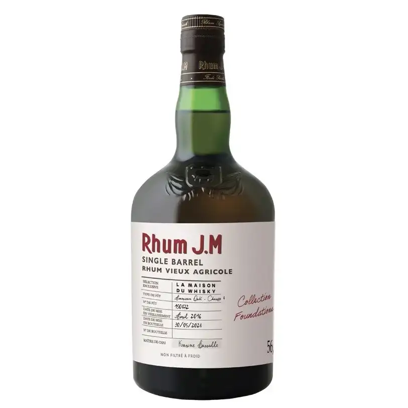 Image of the front of the bottle of the rumSingle Barrel (Foundations)