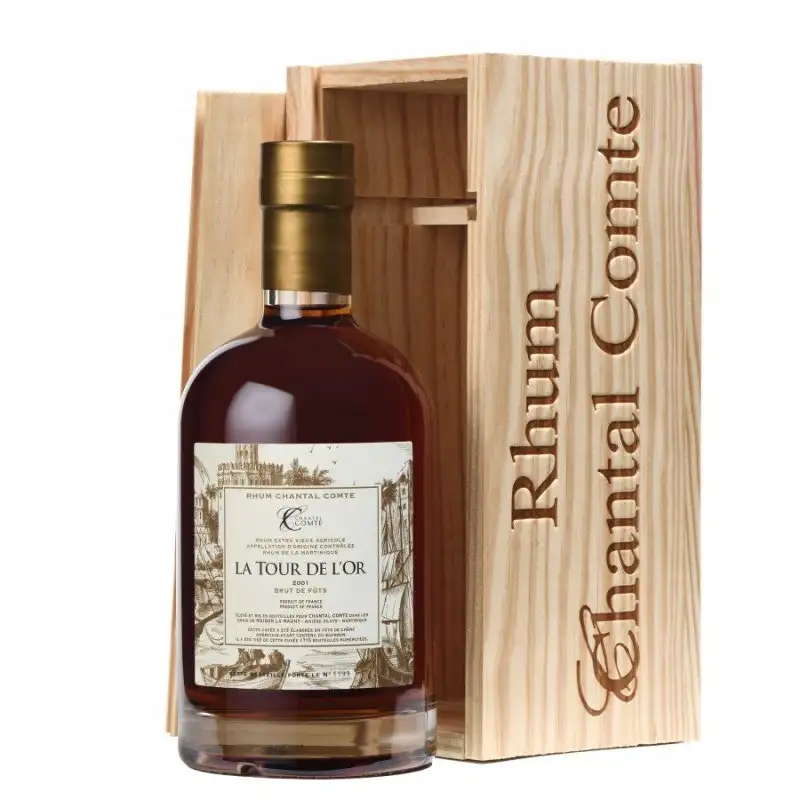 Image of the front of the bottle of the rumLa Tour De L‘Or