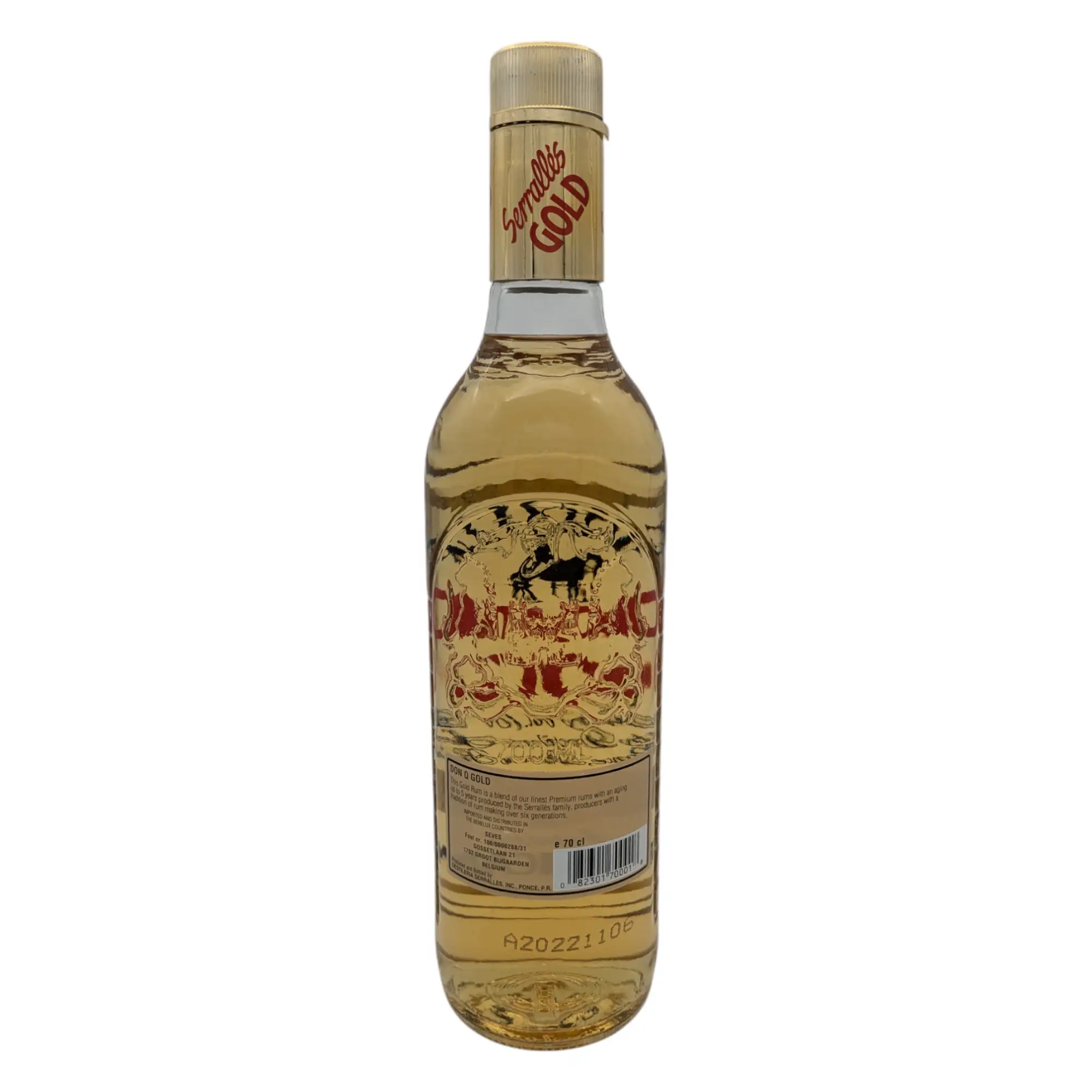 High resolution image of the bottle