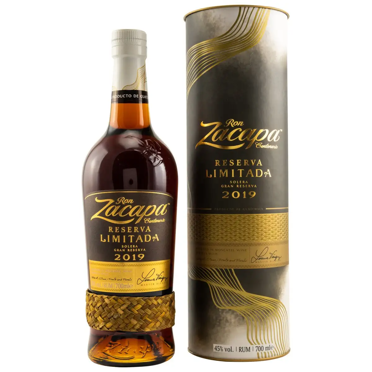 Image of the front of the bottle of the rum Ron Zacapa Reserva Limitada