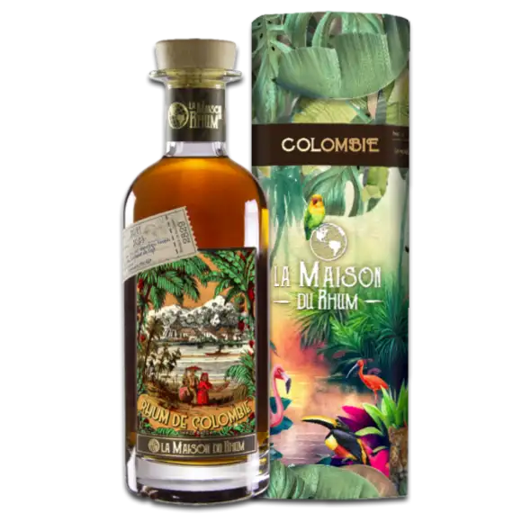 Bottle of La Maison du Rhum Rhum de Colombie