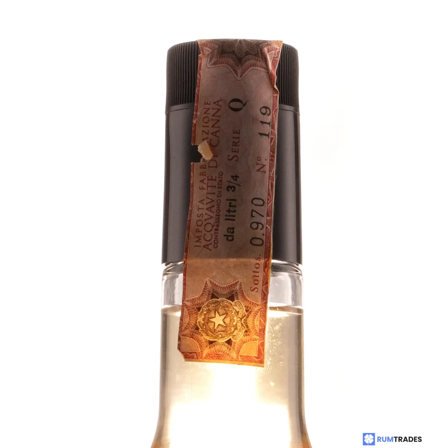Hochauflösendes Bild der Flasche