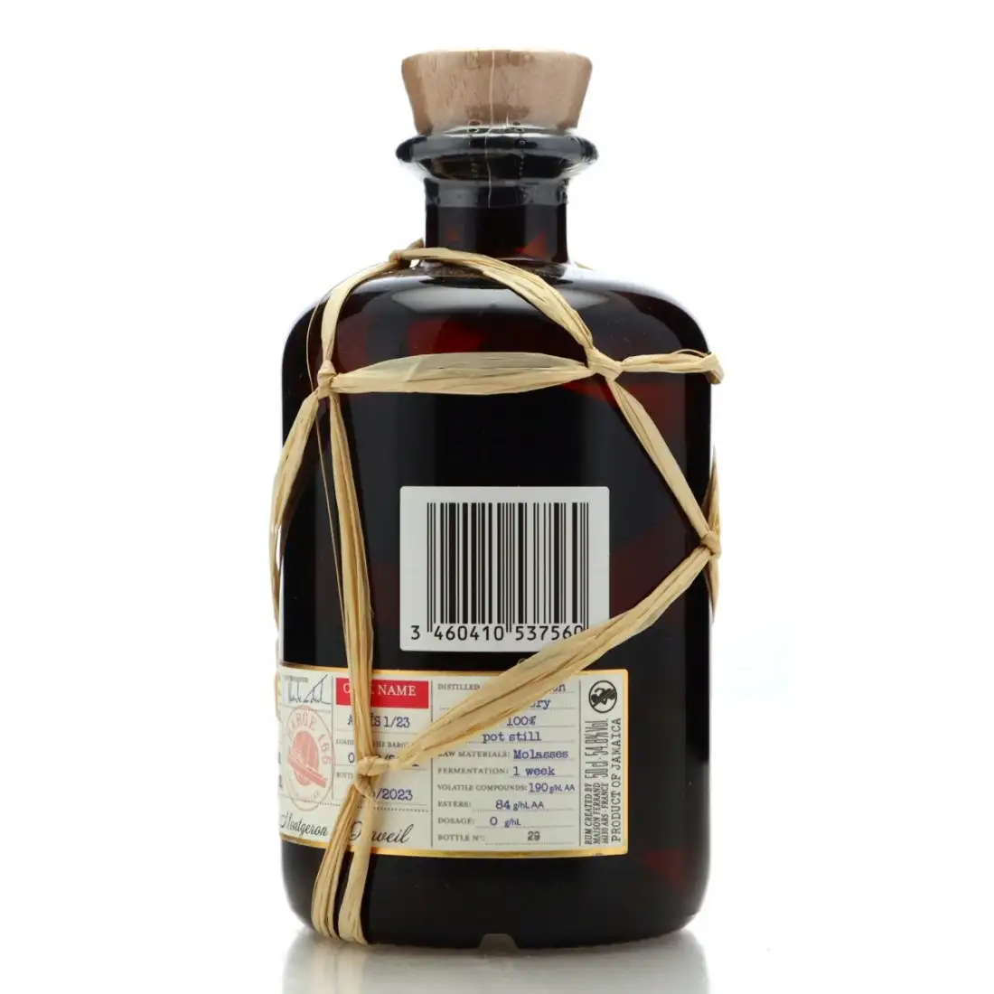 Hochauflösendes Bild der Flasche
