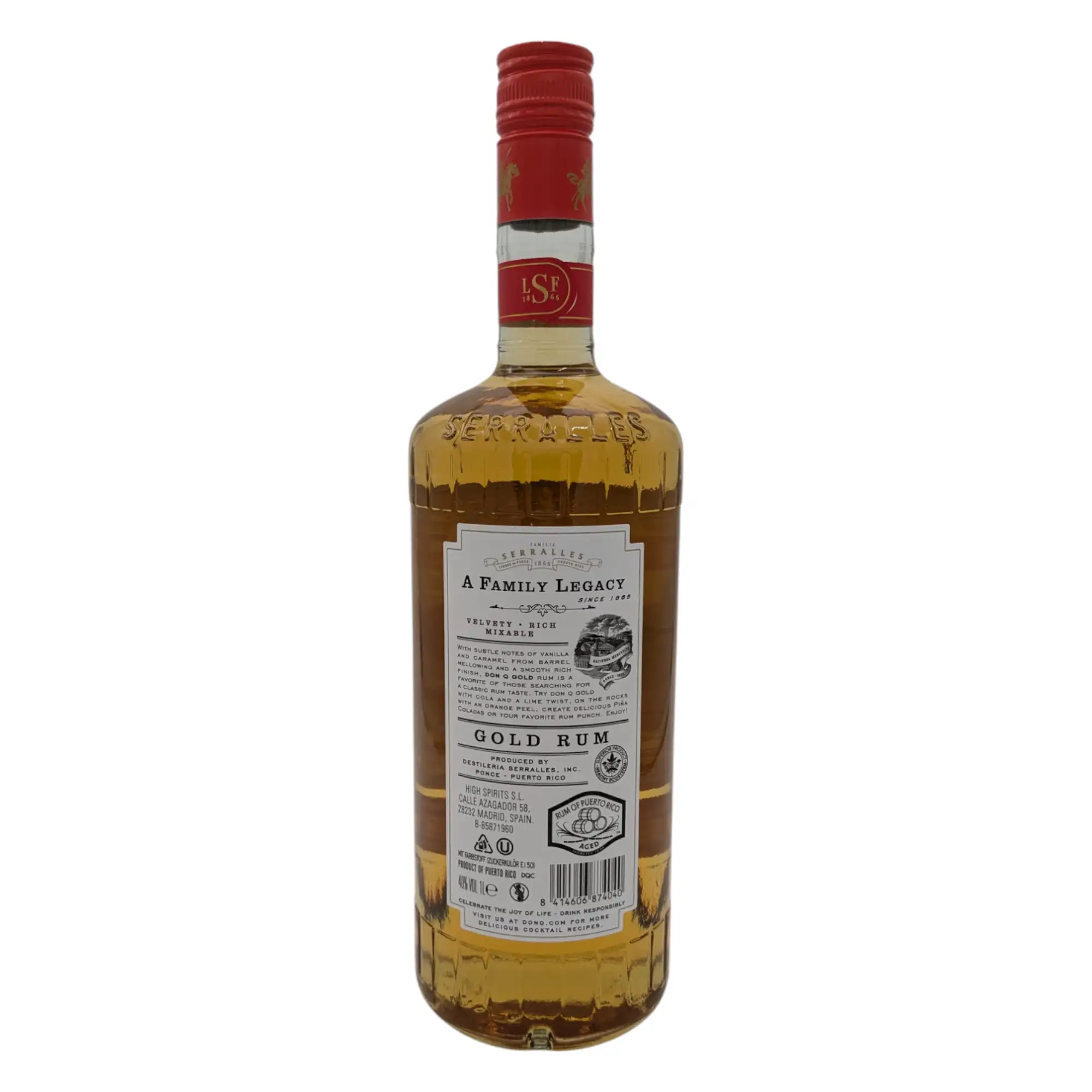 High resolution image of the bottle