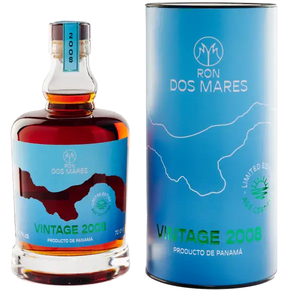 Bottle of Ron Dos Mares Distillery Hacienda San Isidro Companero Vintage 2008 2008