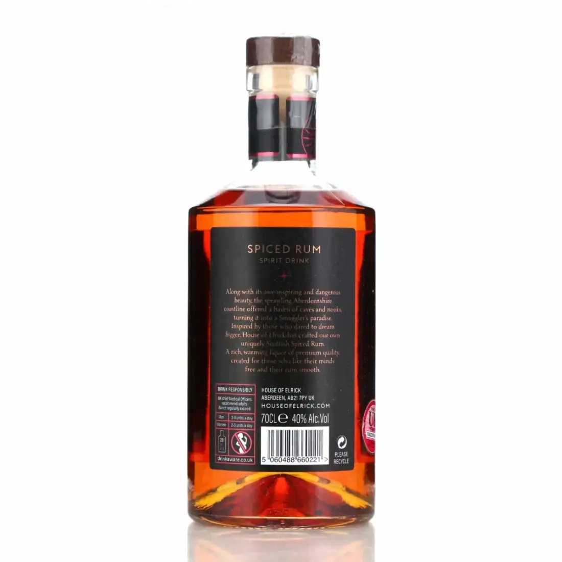 Hochauflösendes Bild der Flasche