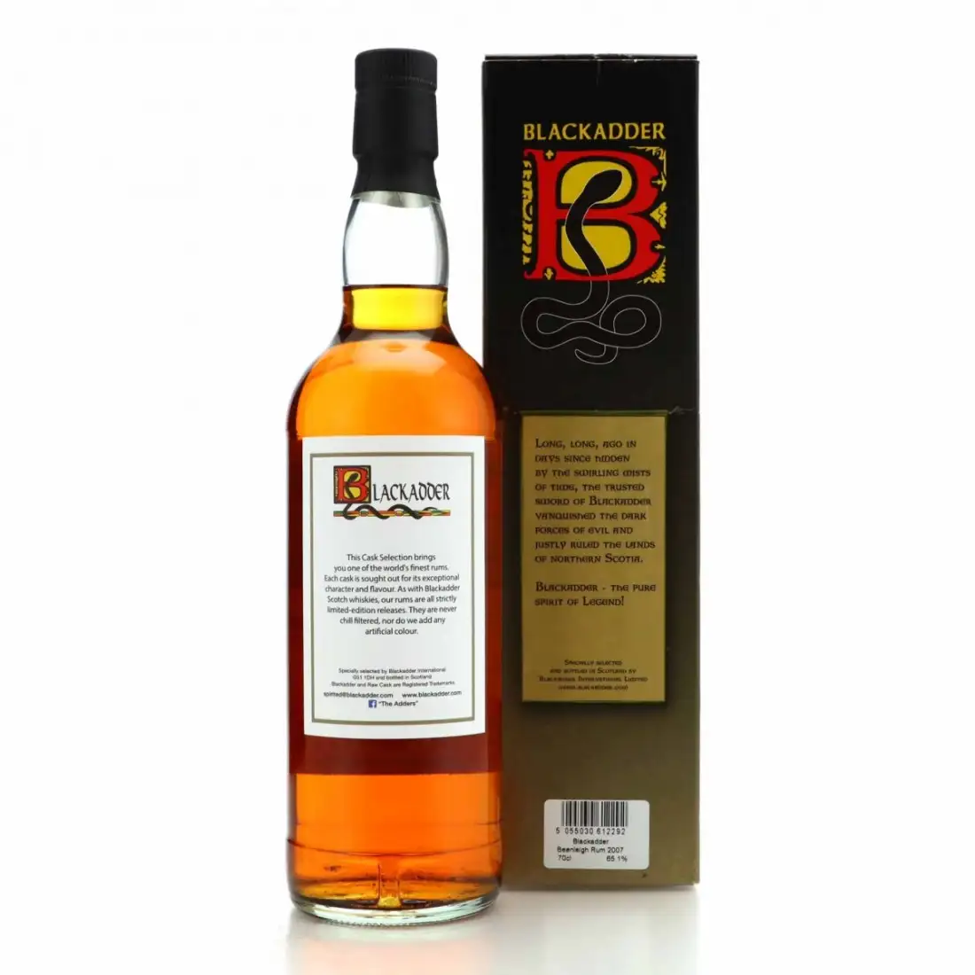 Hochauflösendes Bild der Flasche