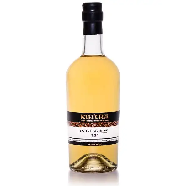Image of the front of the bottle of the rum12Y