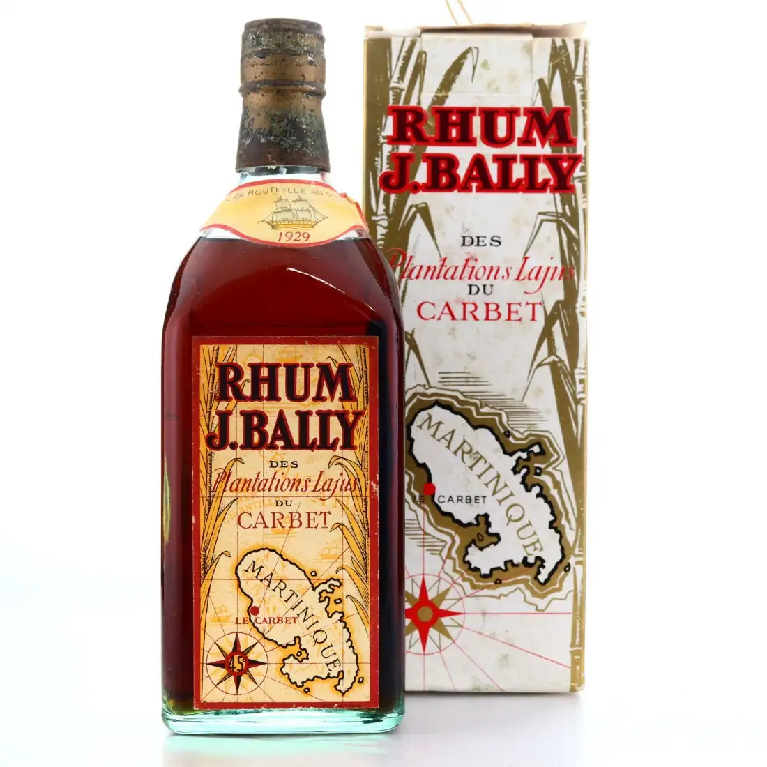 Image of the front of the bottle of the rum Millésime