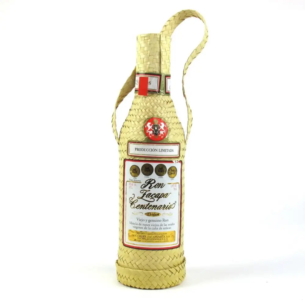 Image of the front of the bottle of the rum Ron Zacapa Centenario White Label (4 Medals)