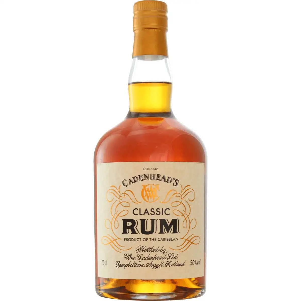 Image of the front of the bottle of the rumClassic Rum
