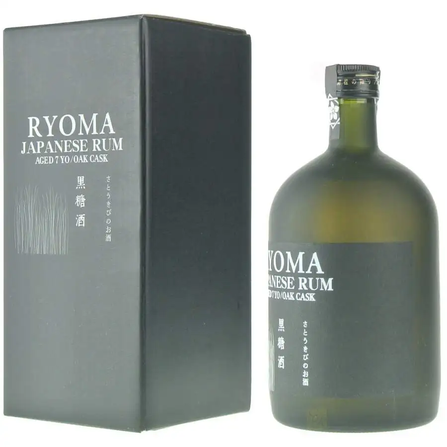 Image of the front of the bottle of the rum Ryoma Rhum Japonais