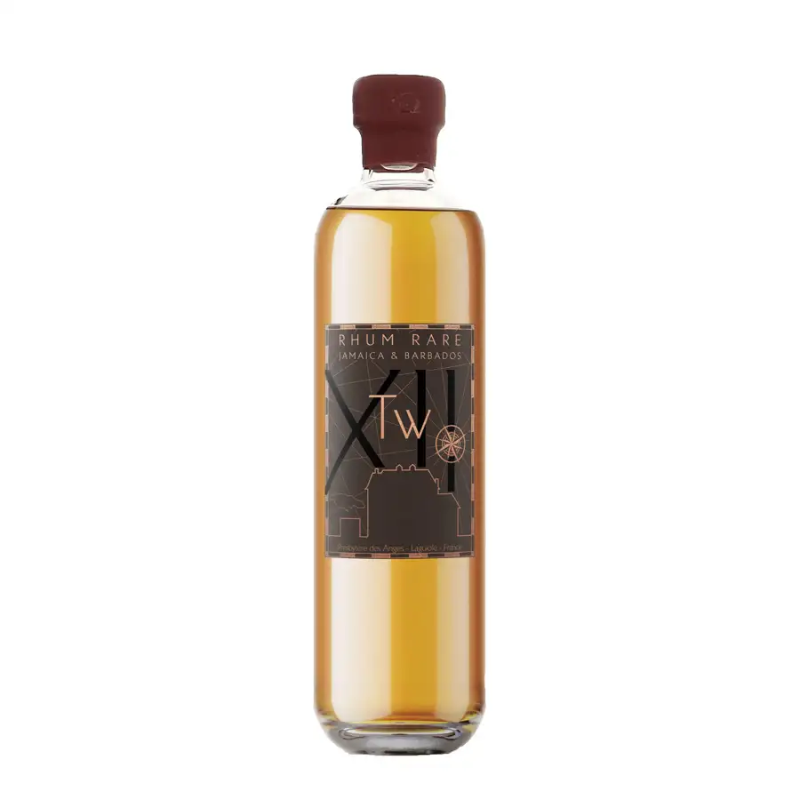 Image of the front of the bottle of the rumRhum Rare Jamaica & Barbados