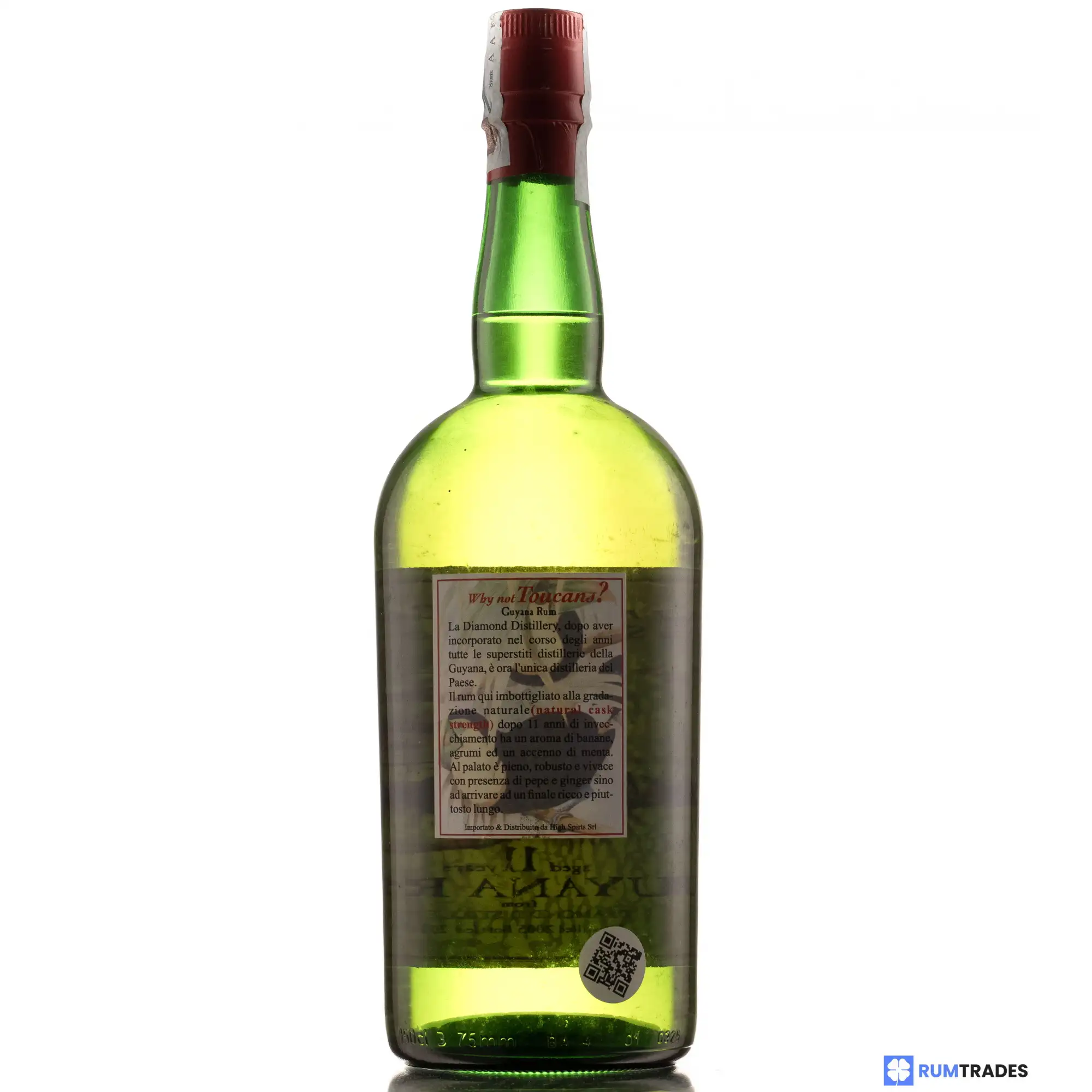 Hochauflösendes Bild der Flasche