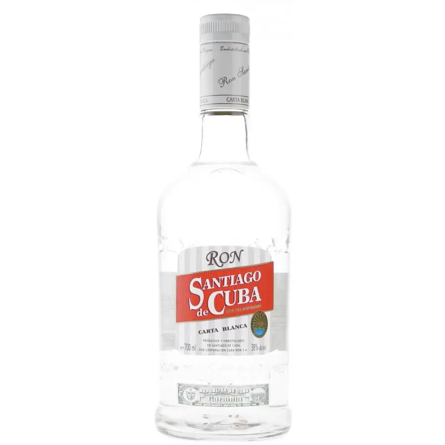 Image of the front of the bottle of the rum Carta Blanca