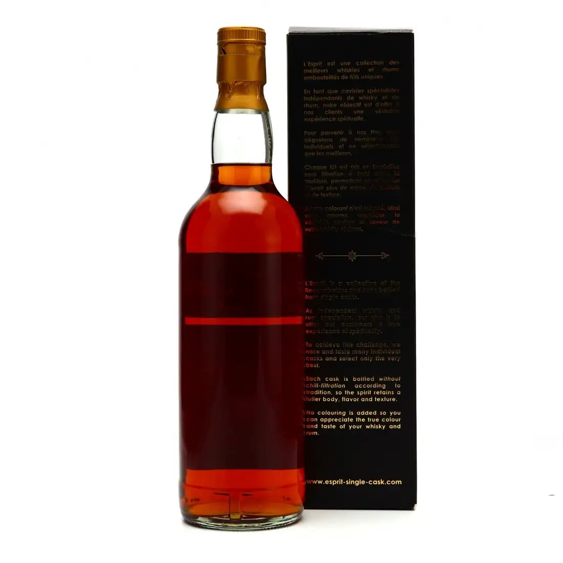 High resolution image of the bottle