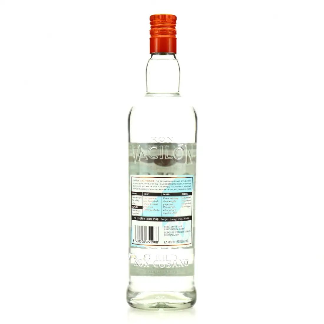 High resolution image of the bottle