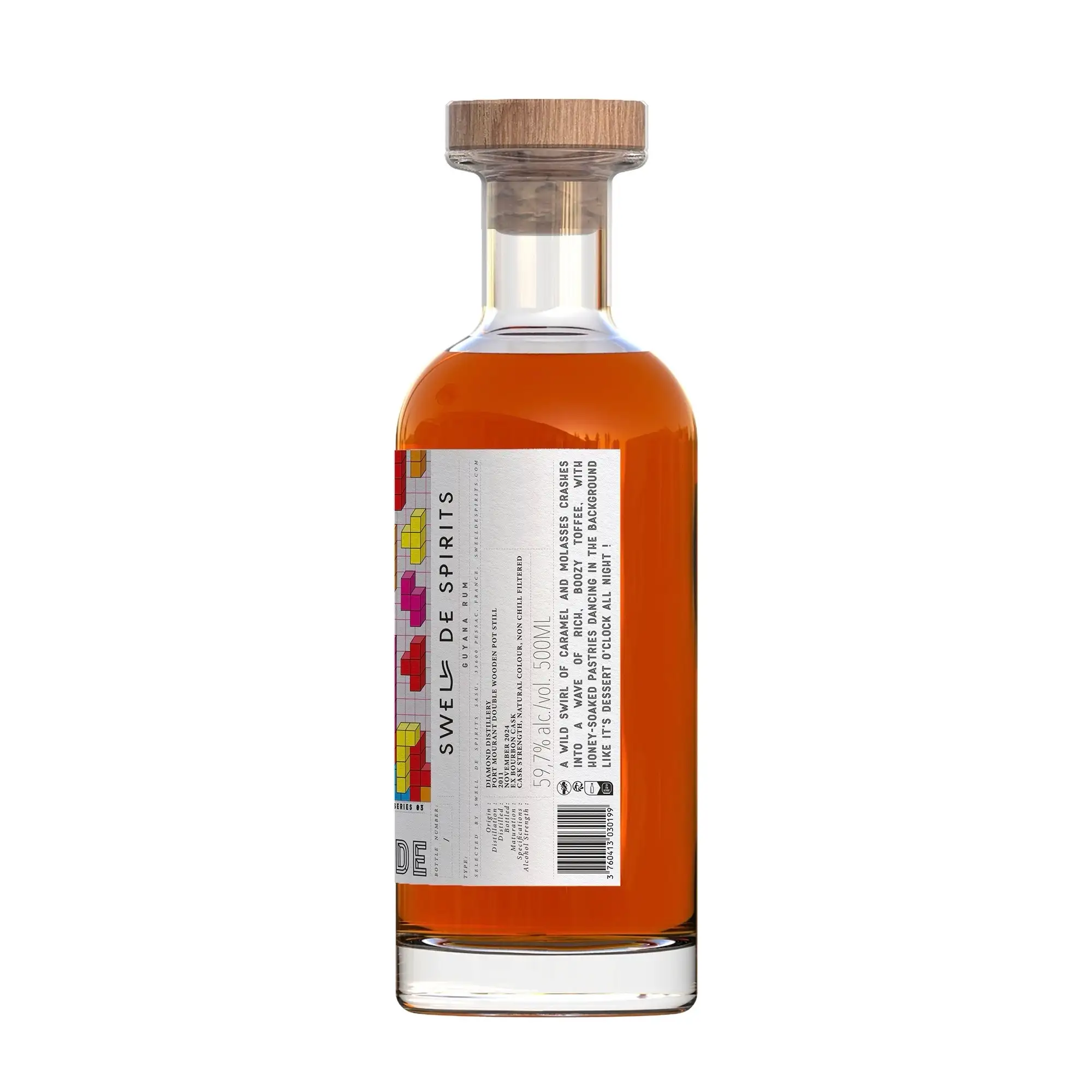 Hochauflösendes Bild der Flasche