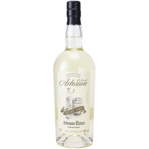 Image of the front of the bottle of the rumBlanco