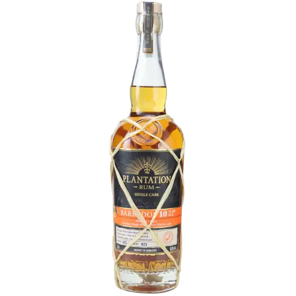 Bottle of Planteray Single Cask Barbados 10 Jahre Arran Cask Finish