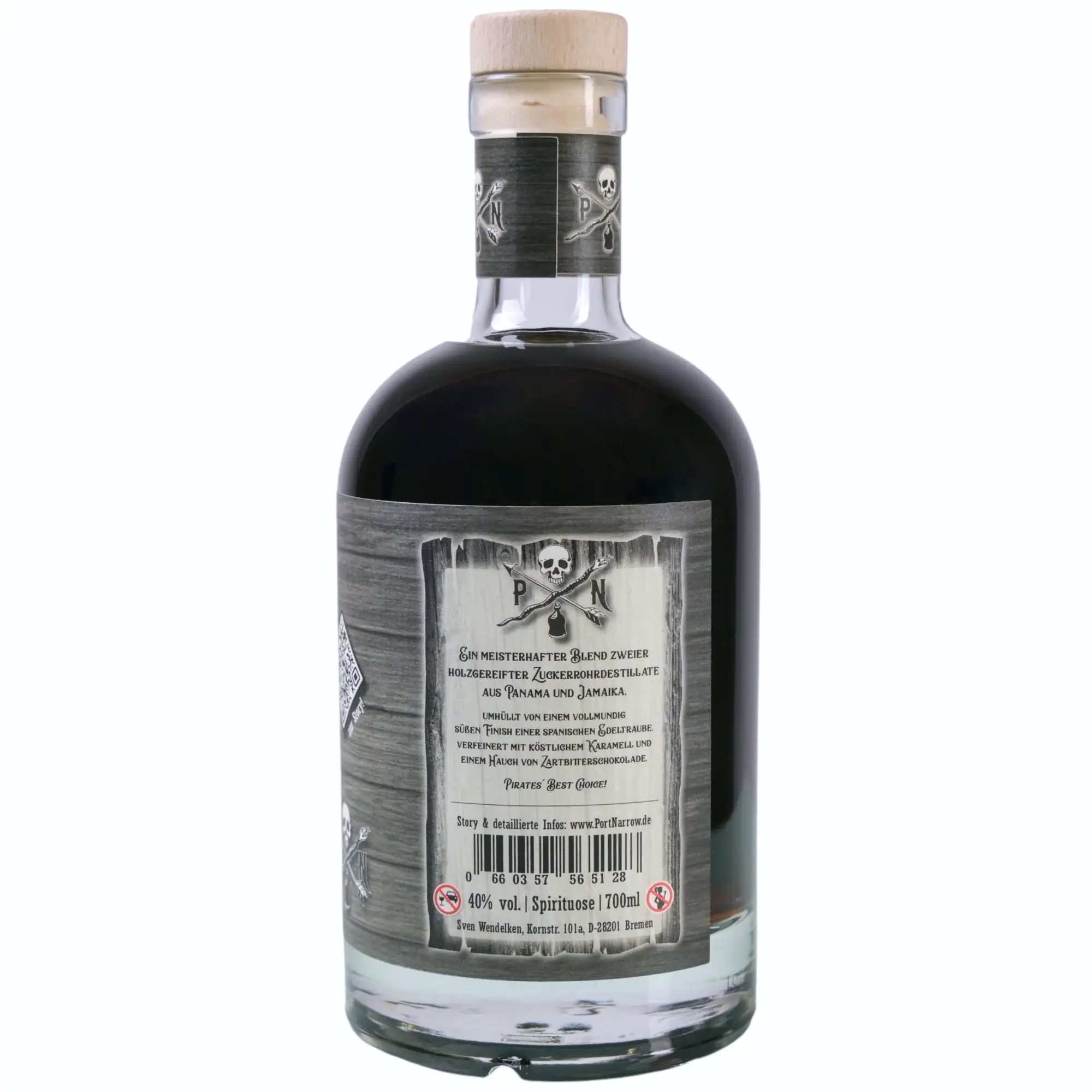 Hochauflösendes Bild der Flasche