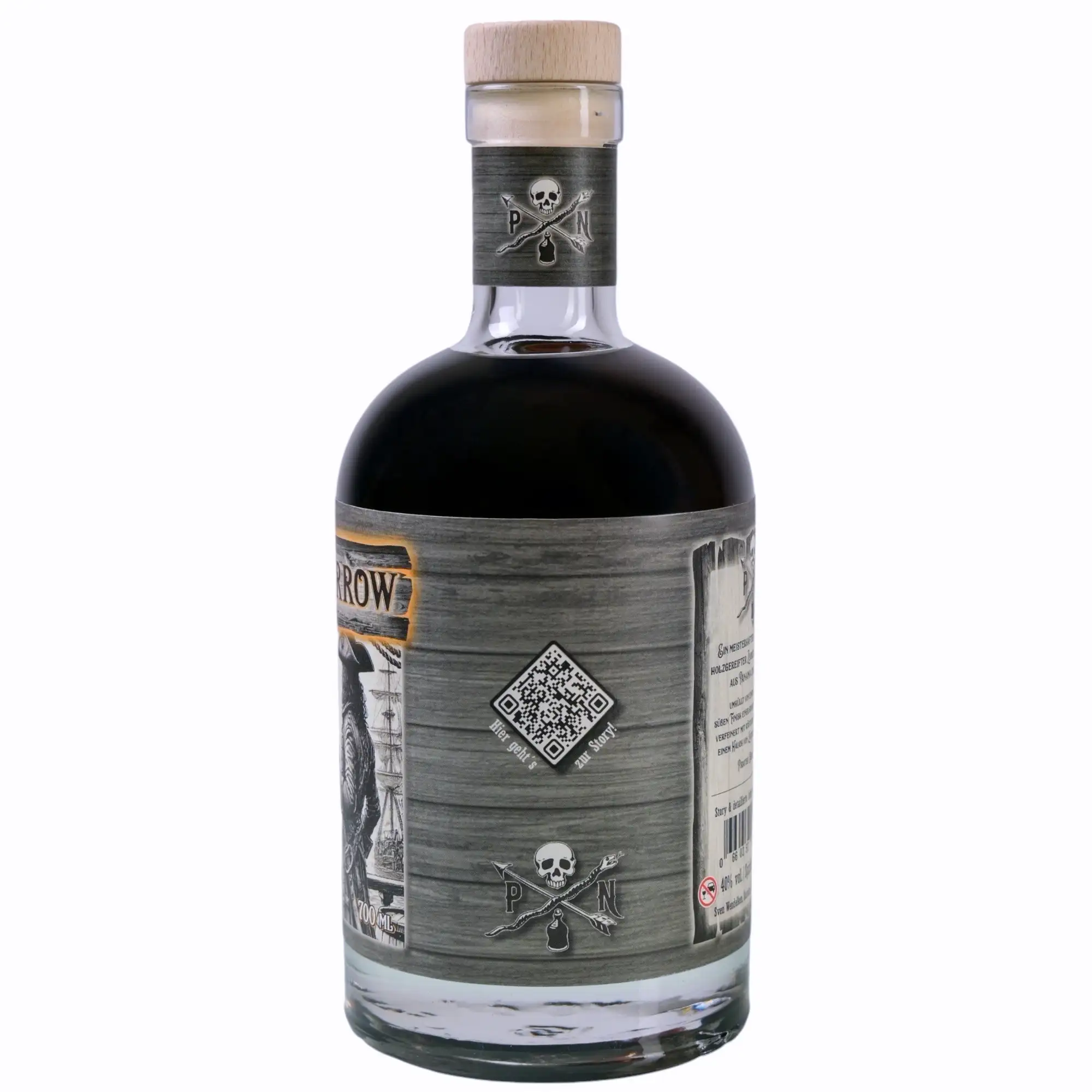 Hochauflösendes Bild der Flasche
