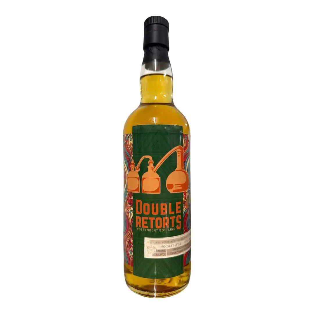 Image of the front of the bottle of the rumDouble Retorts Double Retorts Barbados 2000 West Indies Rum Distillery WIRD 24 Years 70cl 52,3%Vol