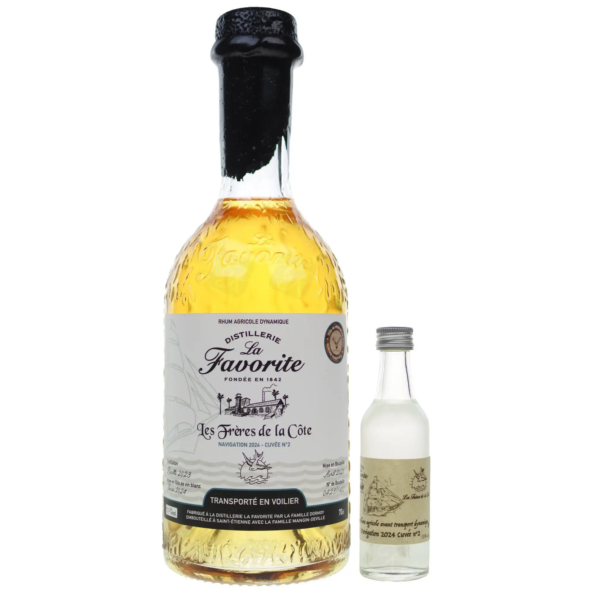 Bottle of Les Frères de la Côte La Favorite Navigation 2024 Cuvée No. 2