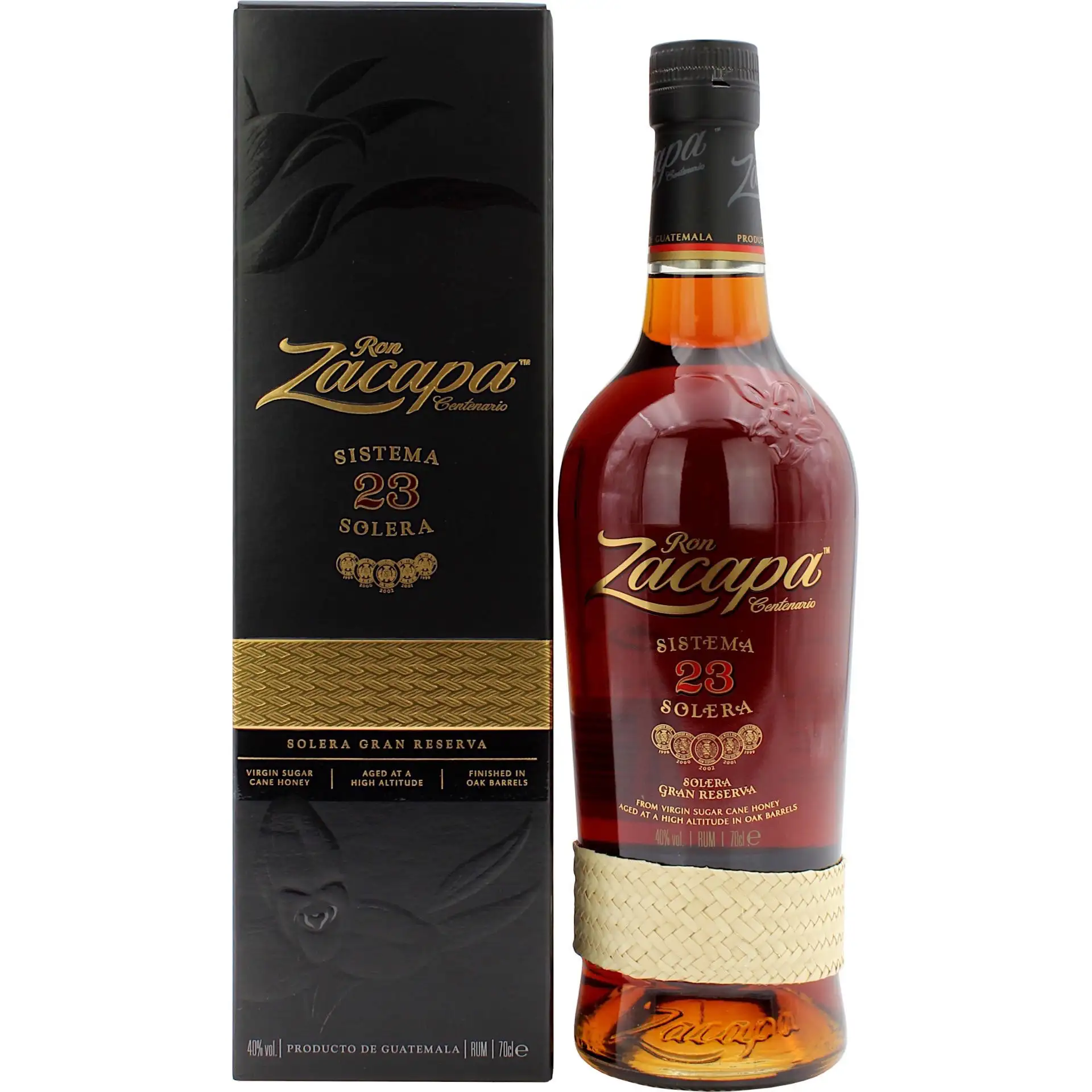 Bottle of Ron Zacapa Centenario 23 Años
