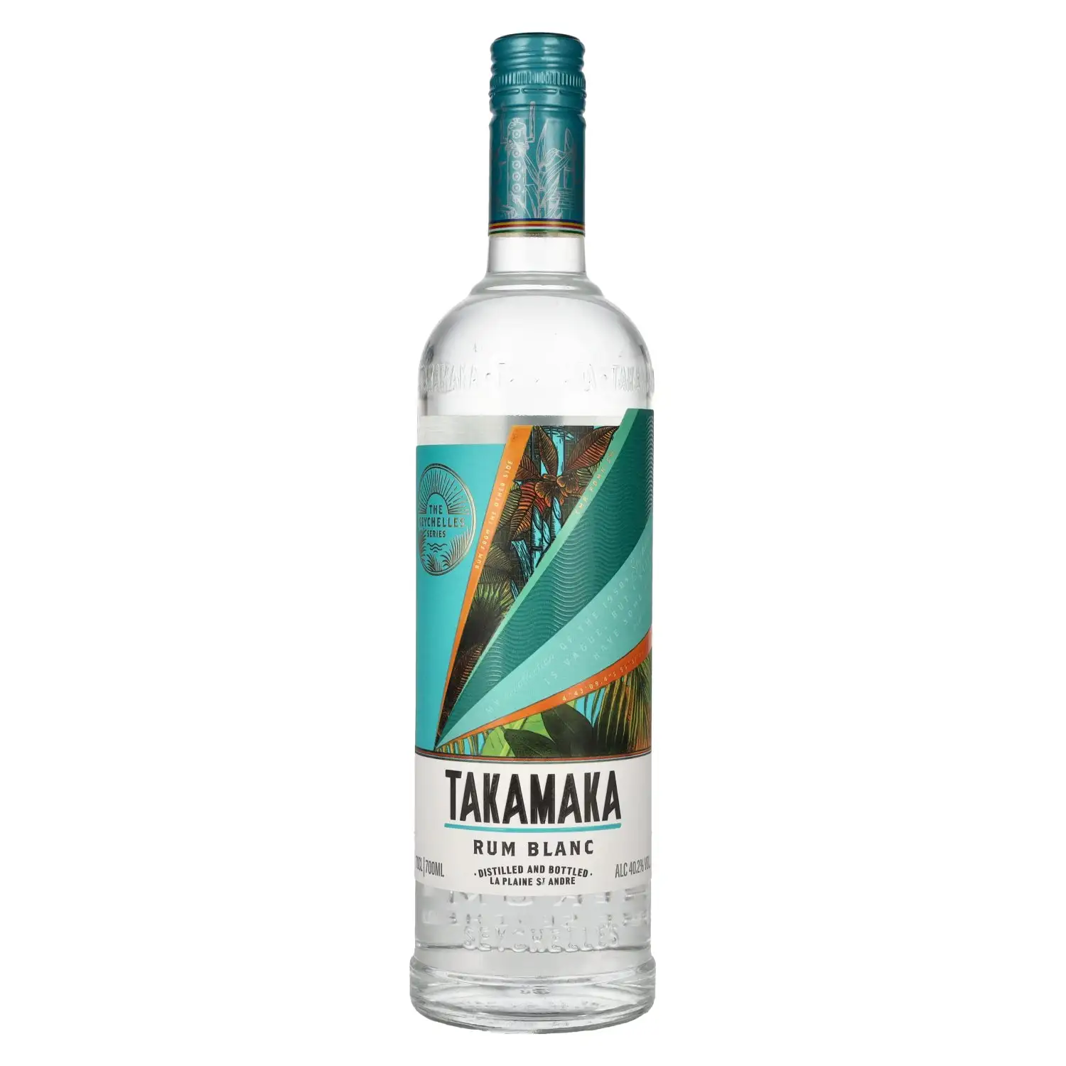 Image of the front of the bottle of the rumTakamaka Takamaka Rum Blanc