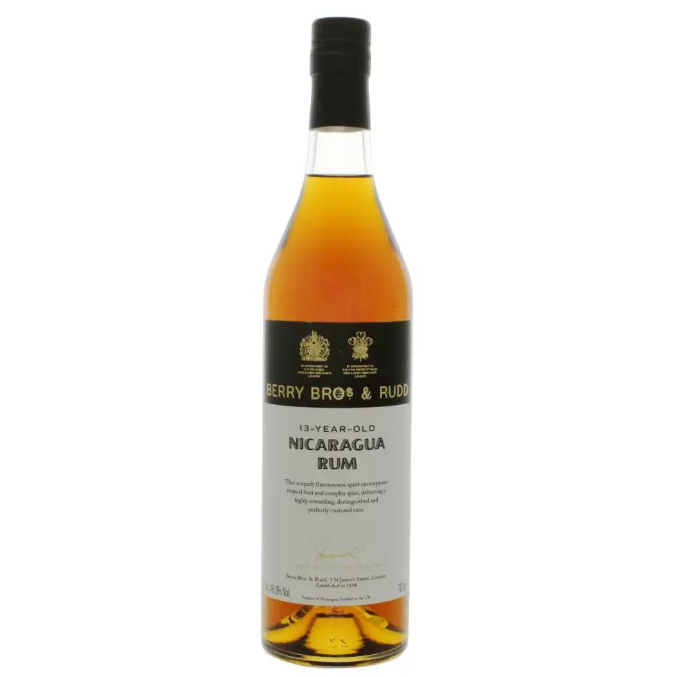 Bottle of Berry Bros & Rudd Nicaragua Rum 13 Years Old