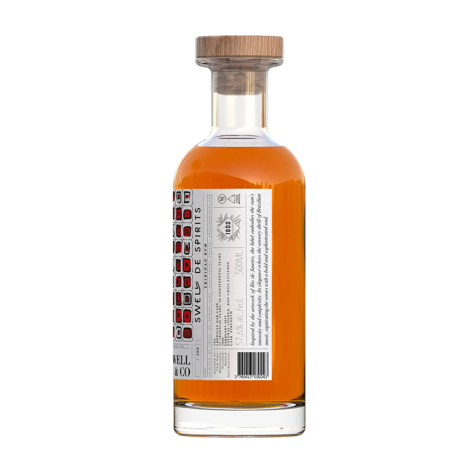 High resolution image of the bottle