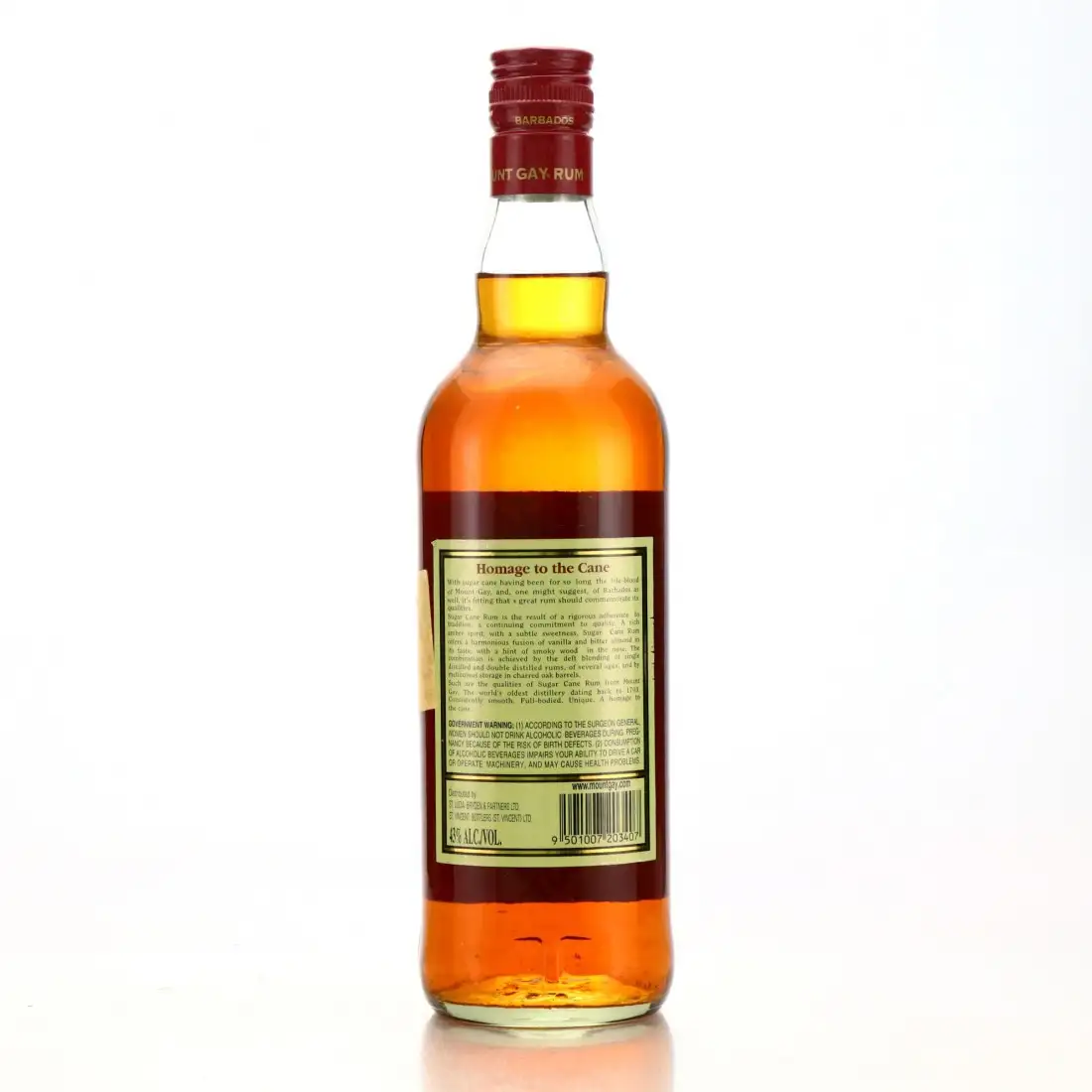 High resolution image of the bottle