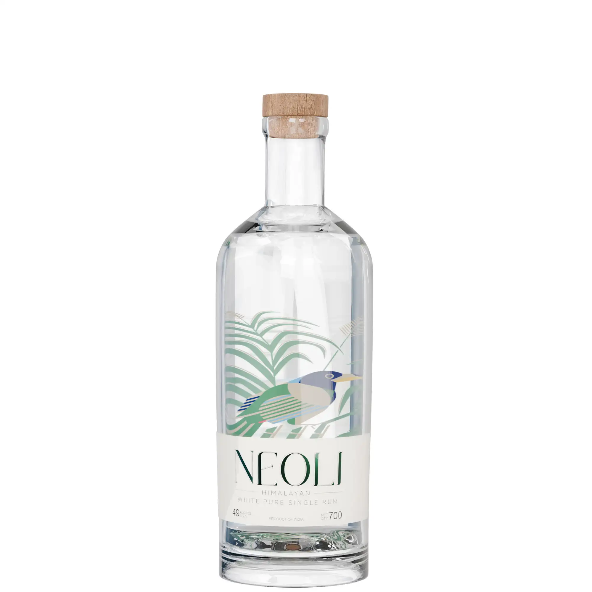 Hochauflösendes Bild der Flasche