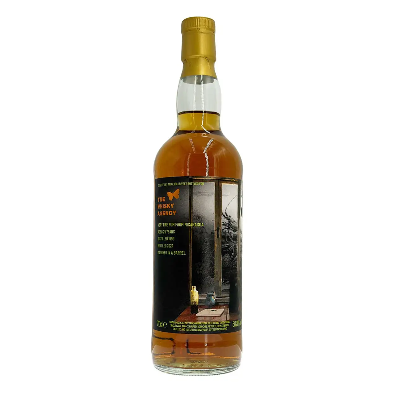 Image of the front of the bottle of the rumVery Fine Rum From Nicaragua